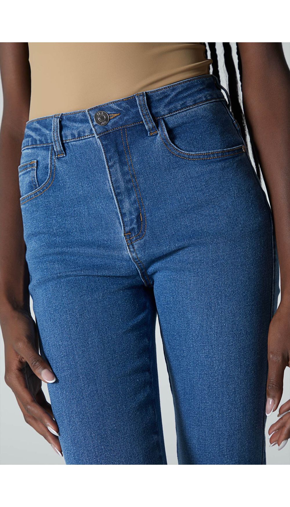 Jean basico para mujer campana