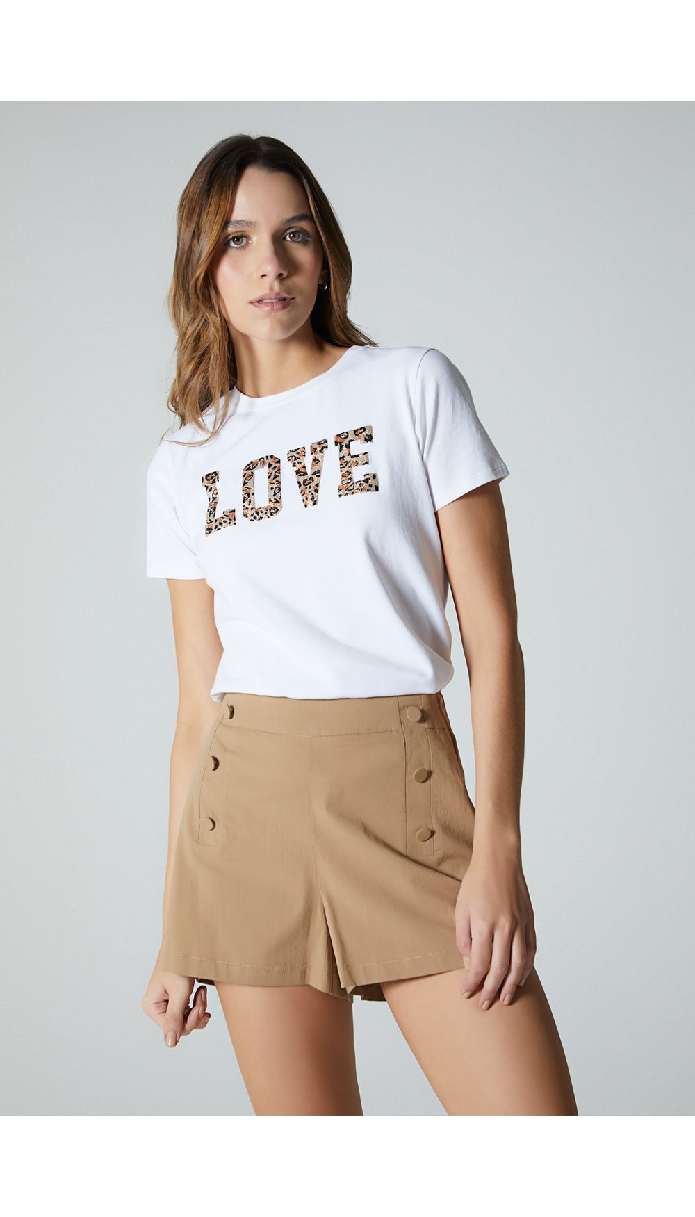 Camiseta estampada para mujer