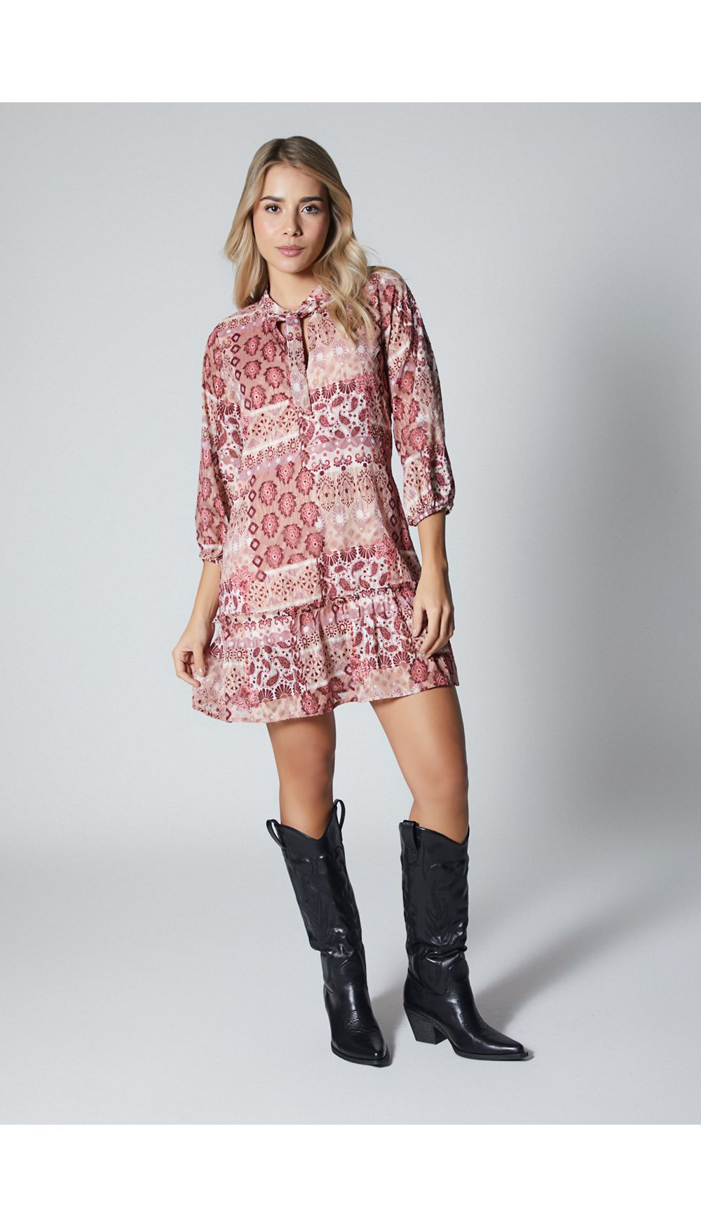 Vestido estampado