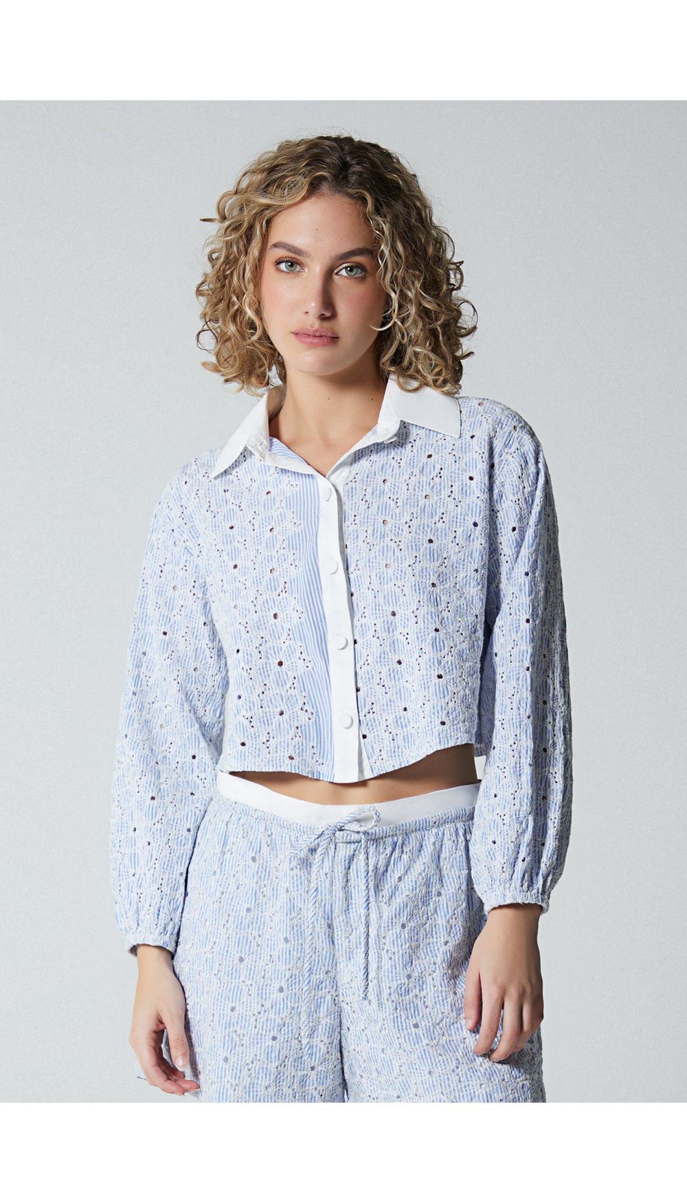 Camisa para mujer manga larga