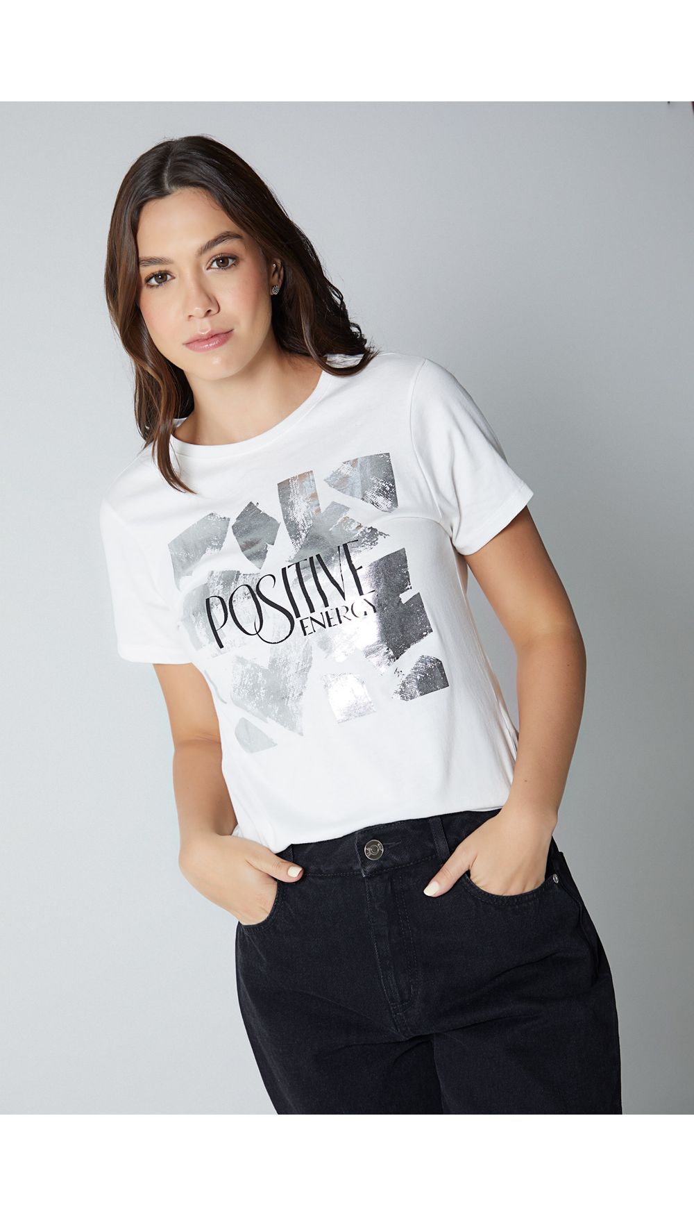 Camiseta estampada para mujer precio gan