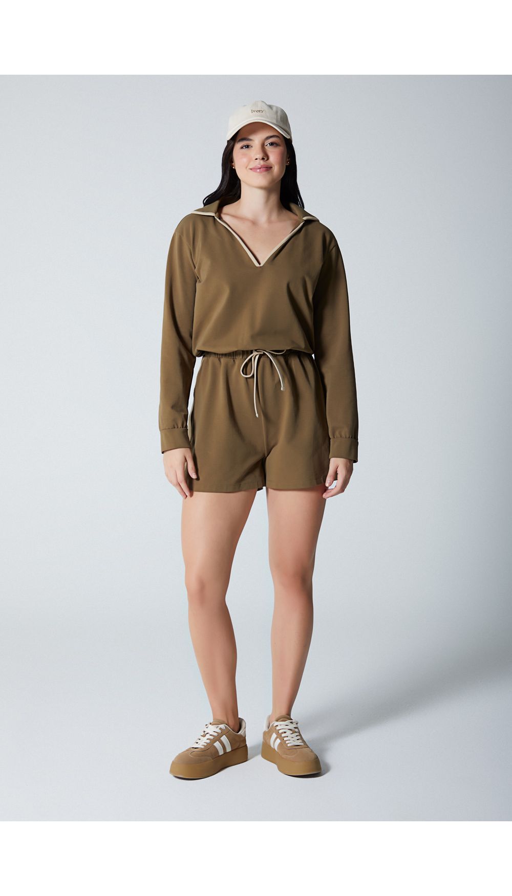 Enterizo  short para mujer