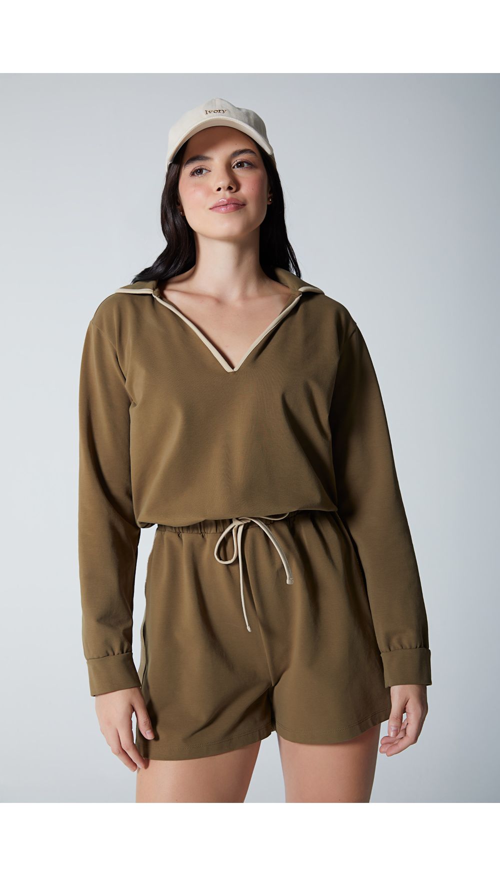 Enterizo  short para mujer