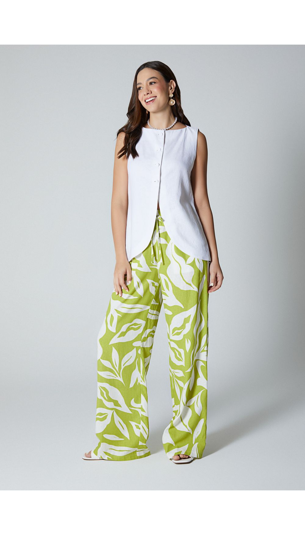 Pantalon palazo para mujer