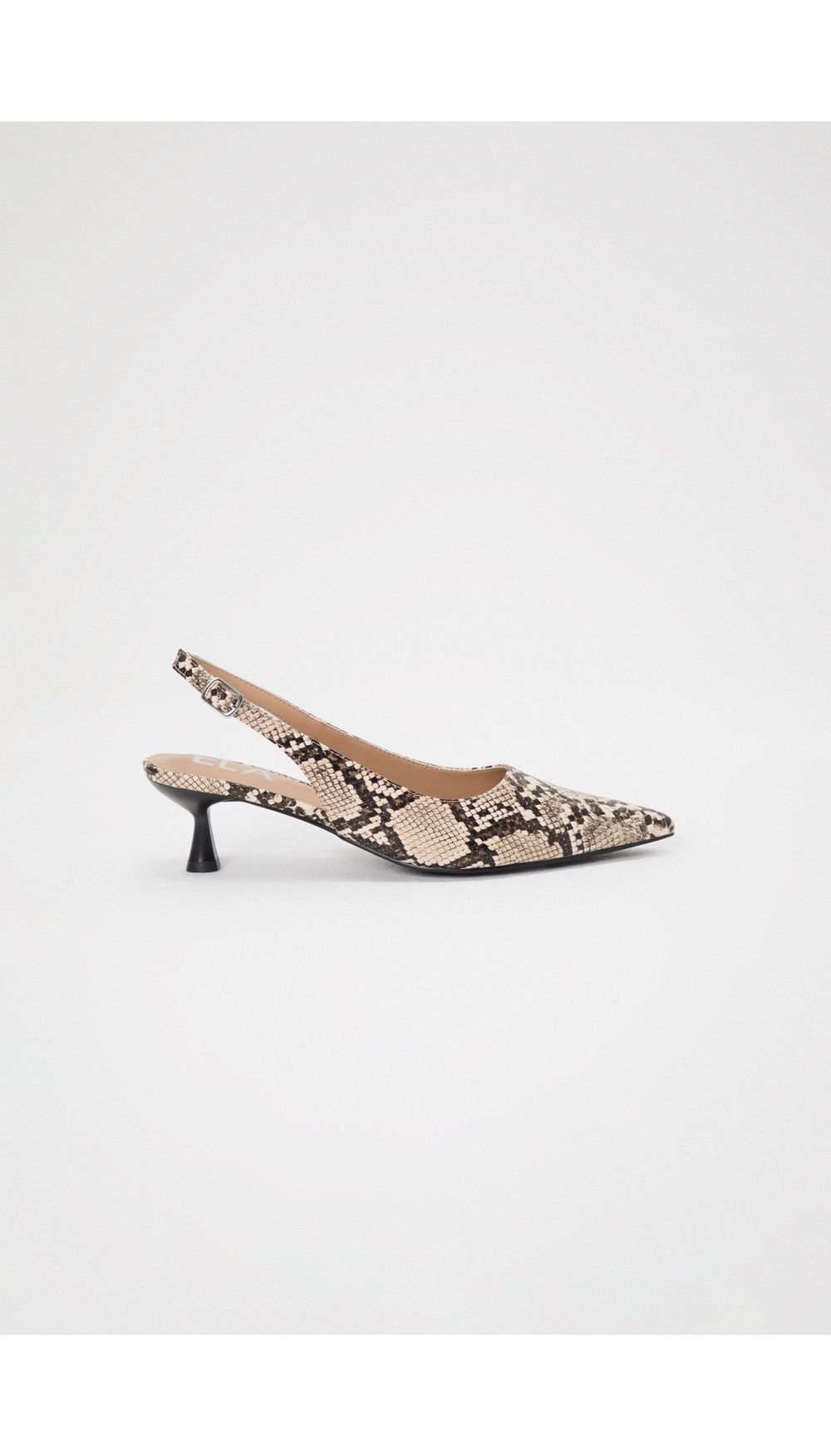 Stiletto animal piton destalonado