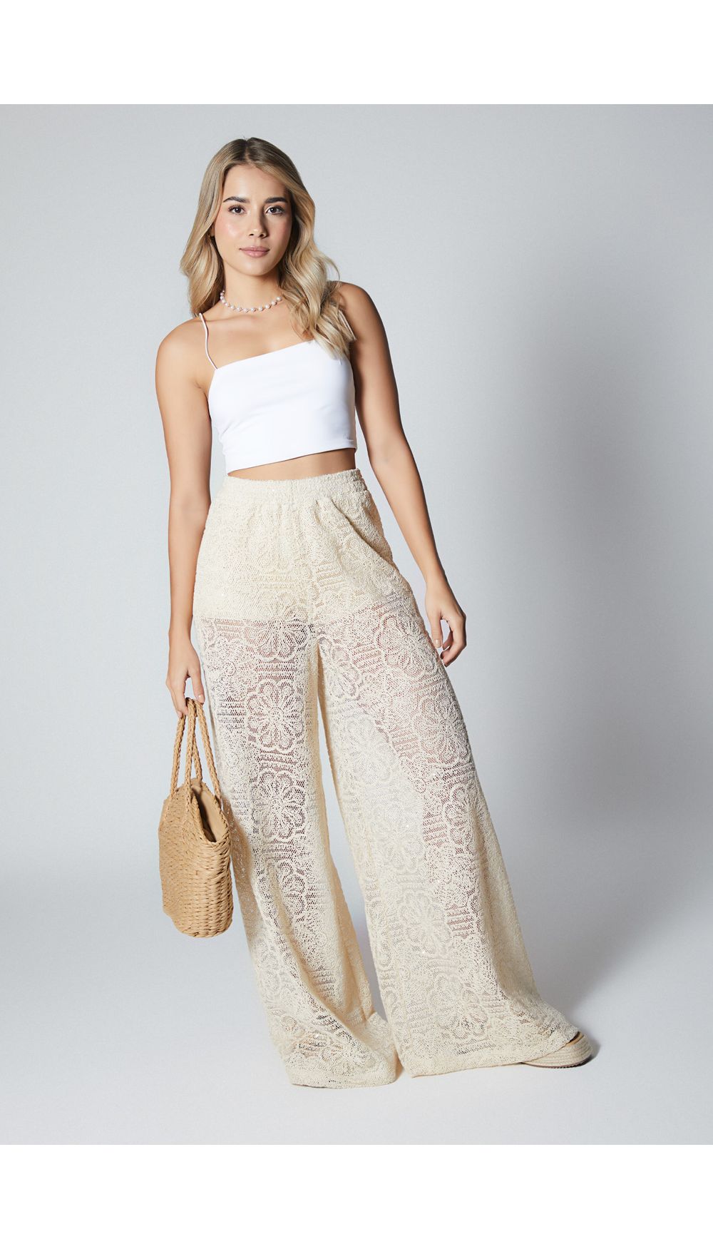 Pantalon para mujer palazo