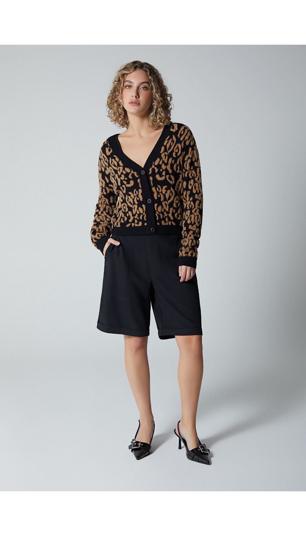 Sobreto animal print para mujer