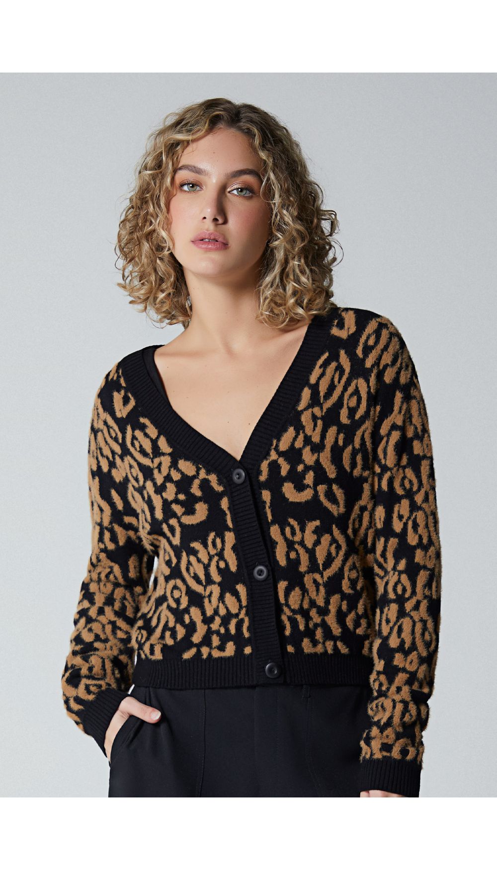 Sobreto animal print para mujer