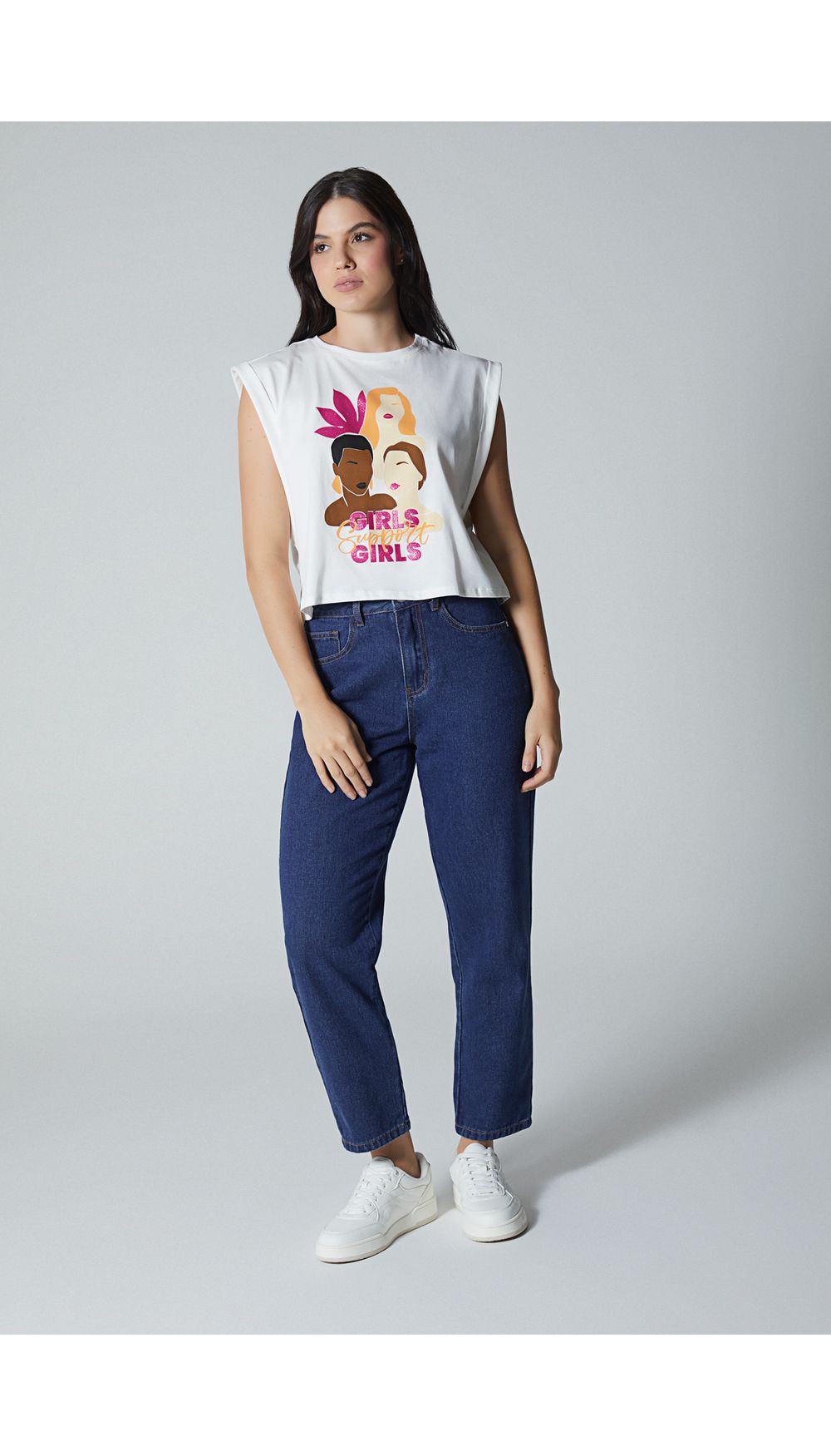 Camiseta estampada para mujer