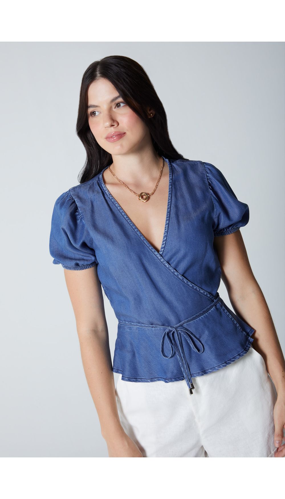 Blusa para mujer manga corta