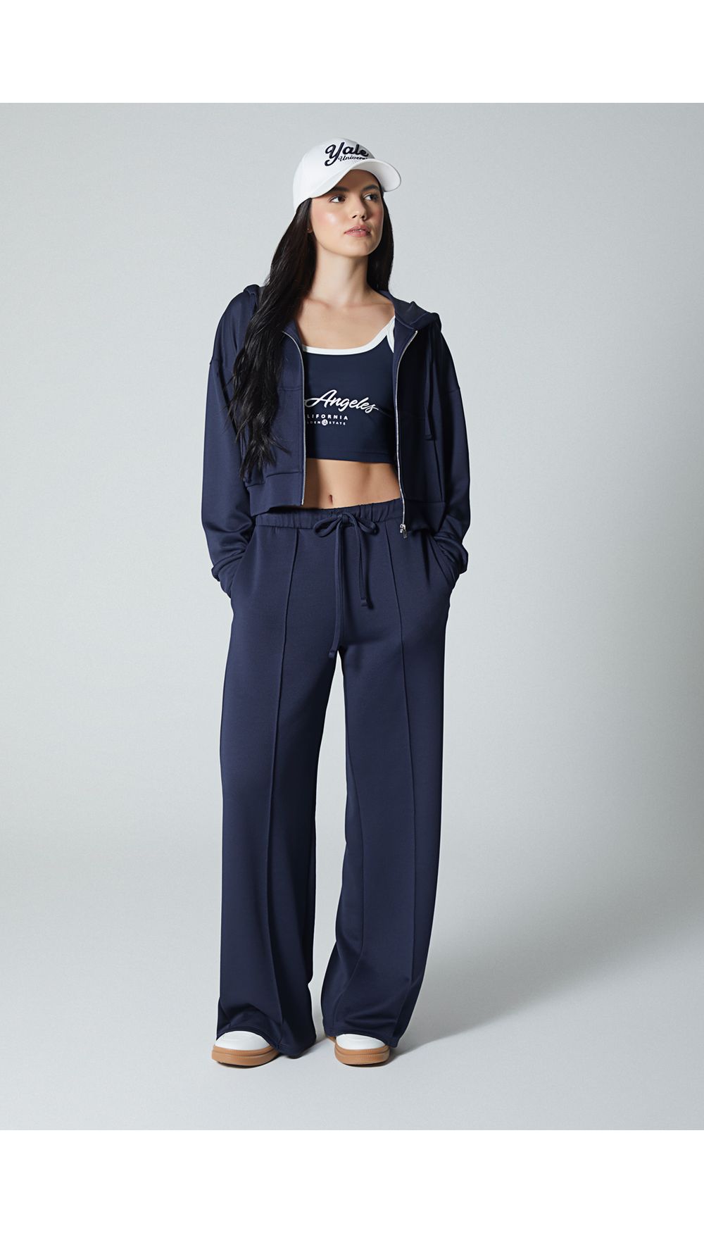 Pantalon para mujer tiro medio deportivo