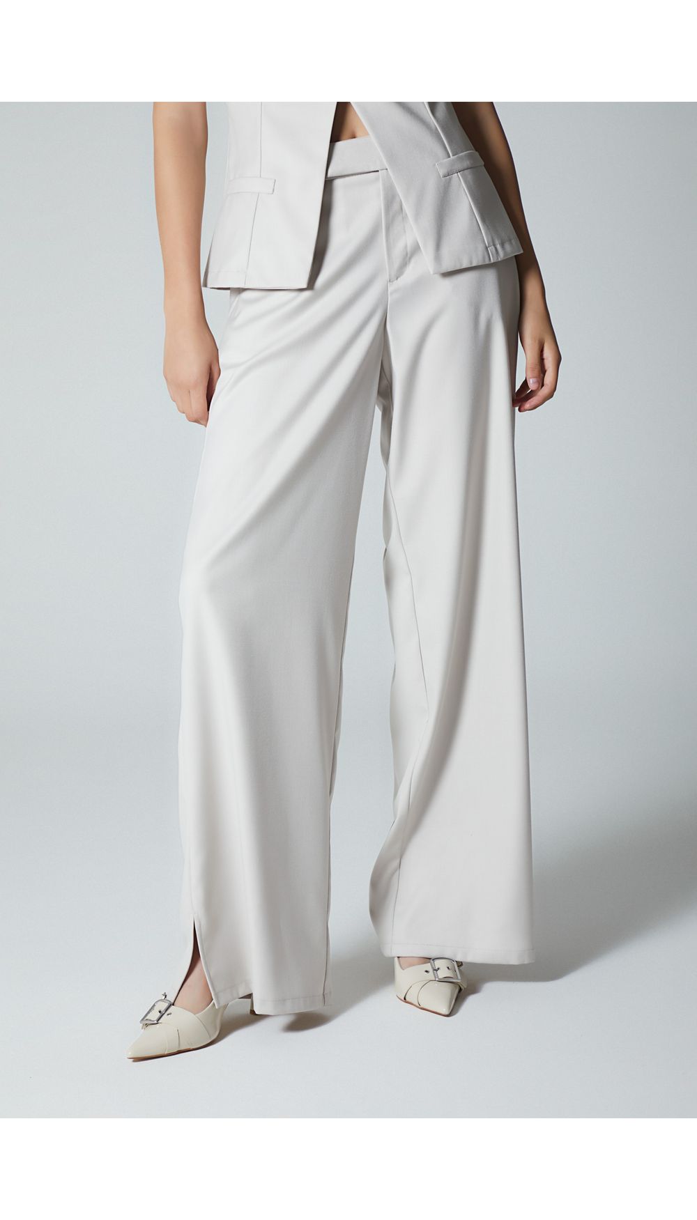 Pantalon tiro alto para mujer