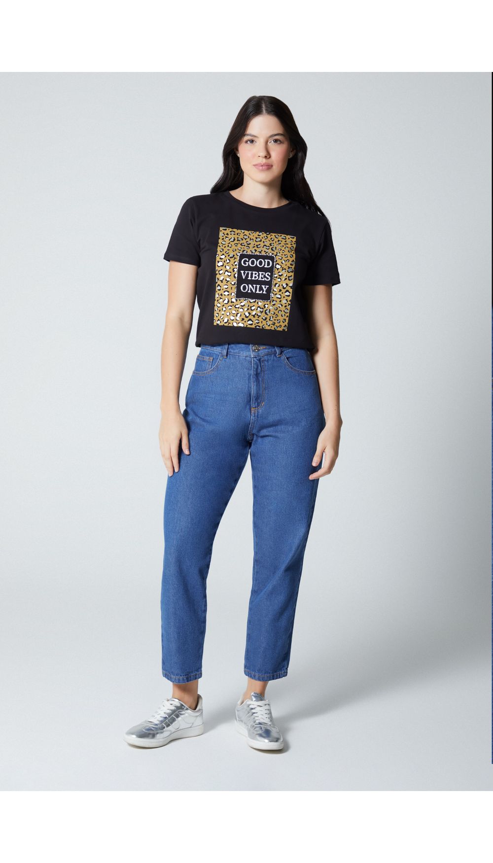Camiseta estampada para mujer