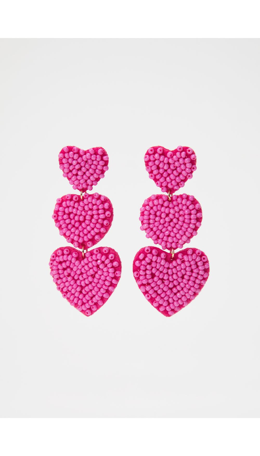 Aretes forma corazon