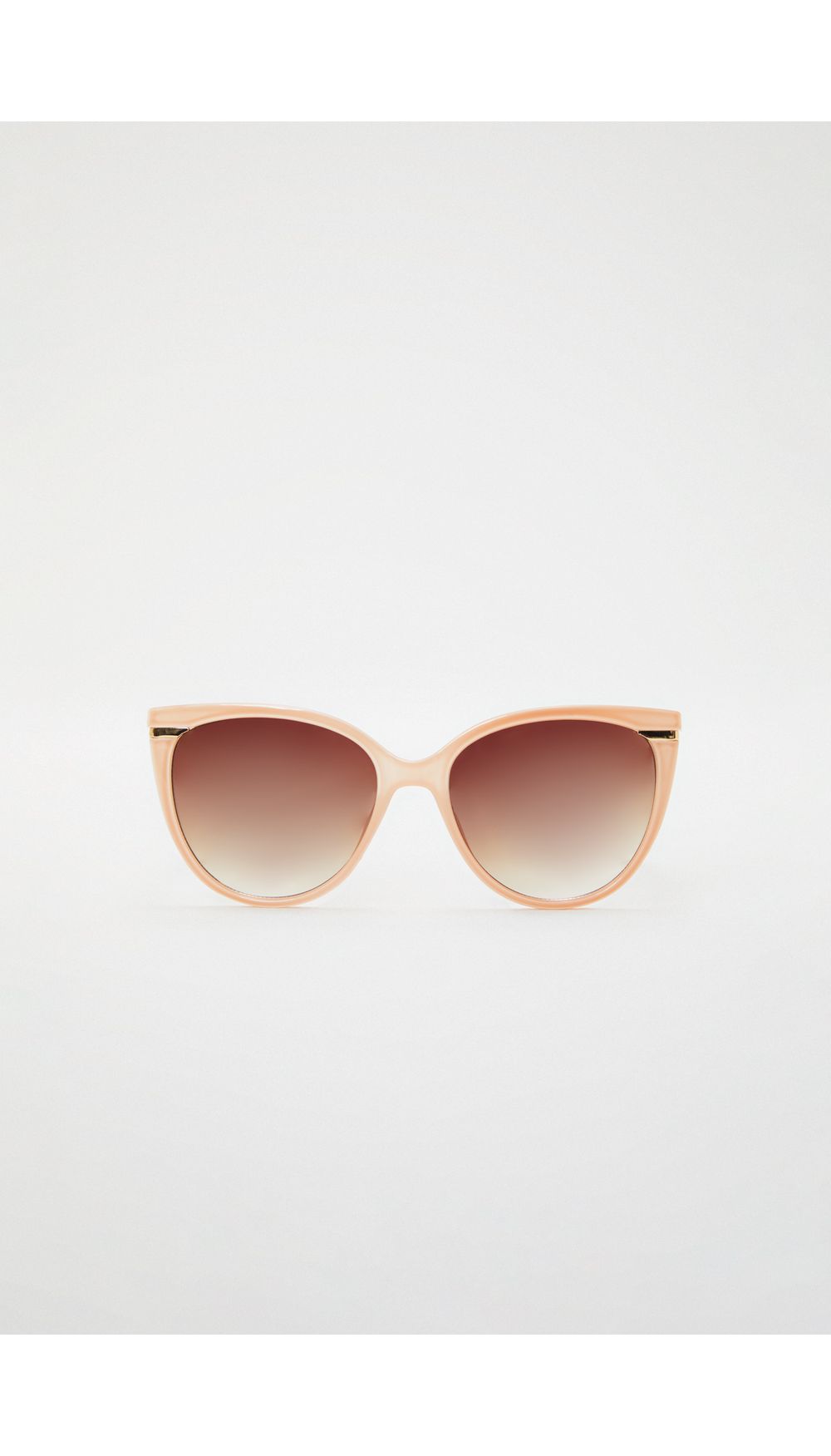 Gafas cat eye detalle metalico en marco