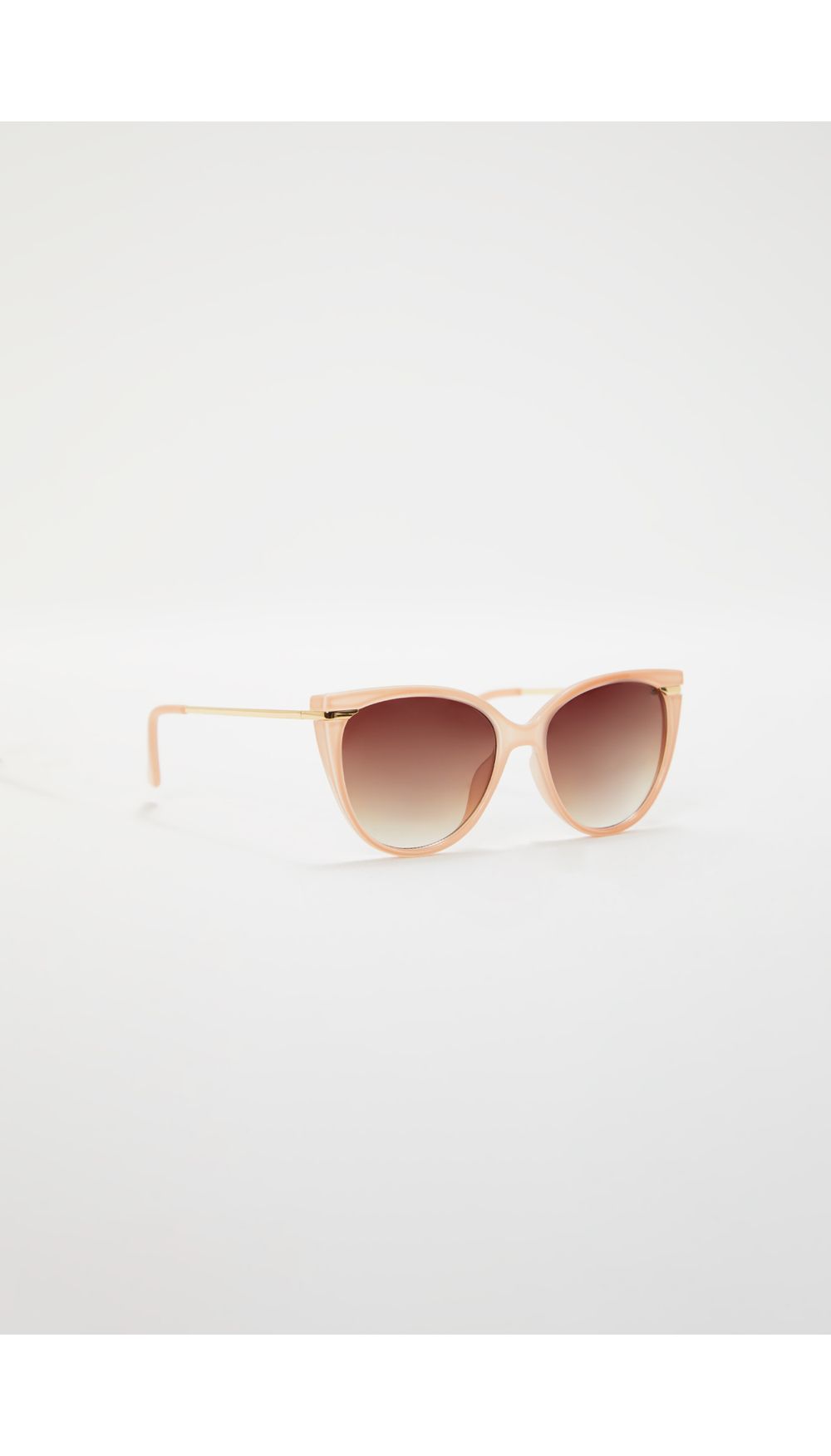 Gafas cat eye detalle metalico en marco