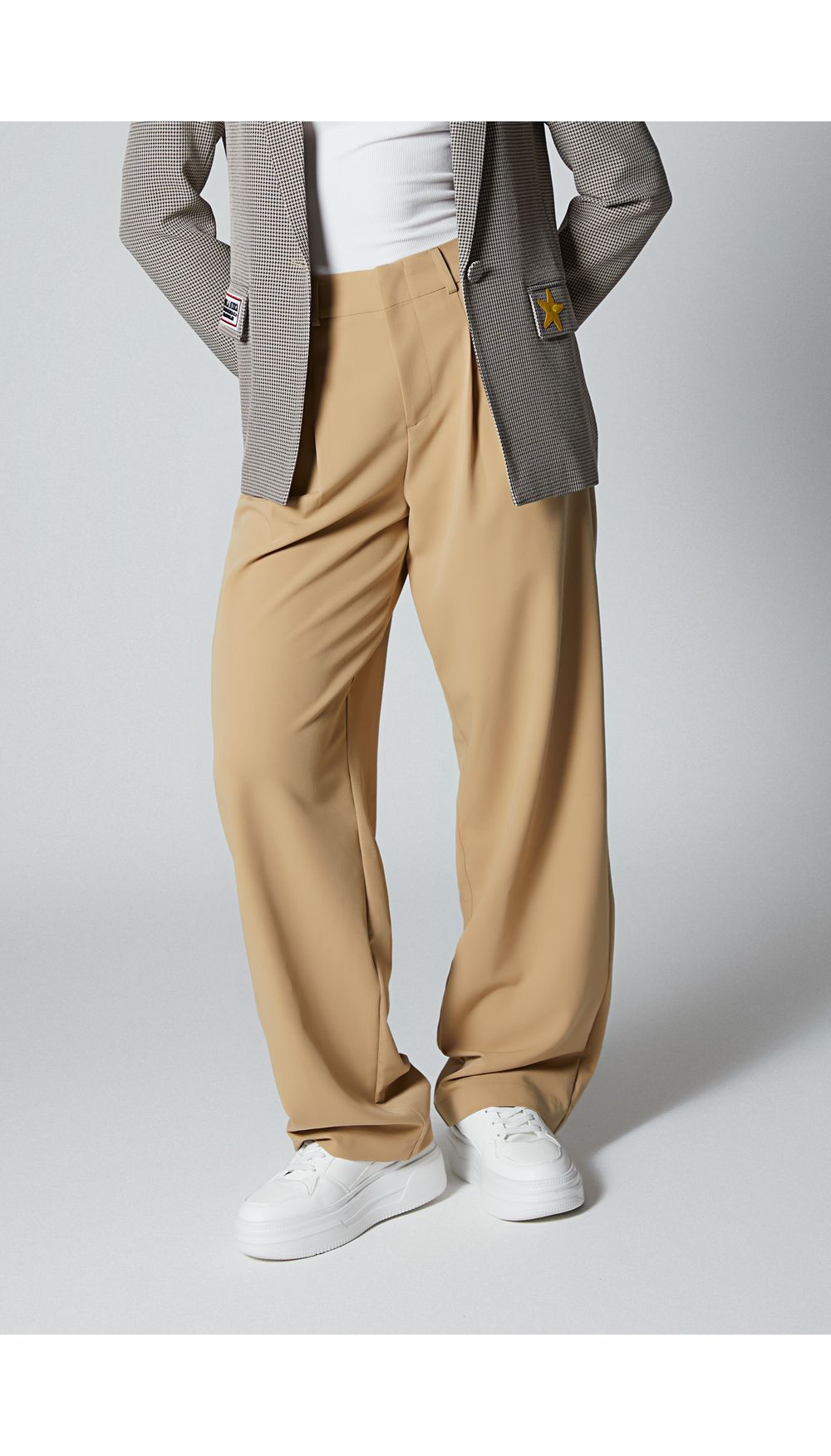 Blazer manga larga para mujer