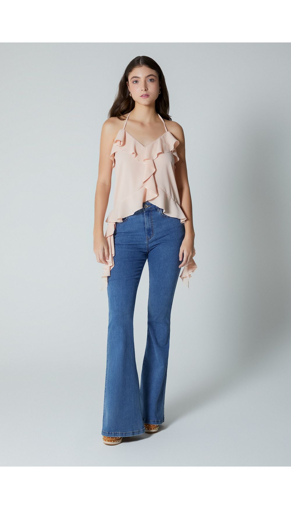 Blusa para mujer de tiras