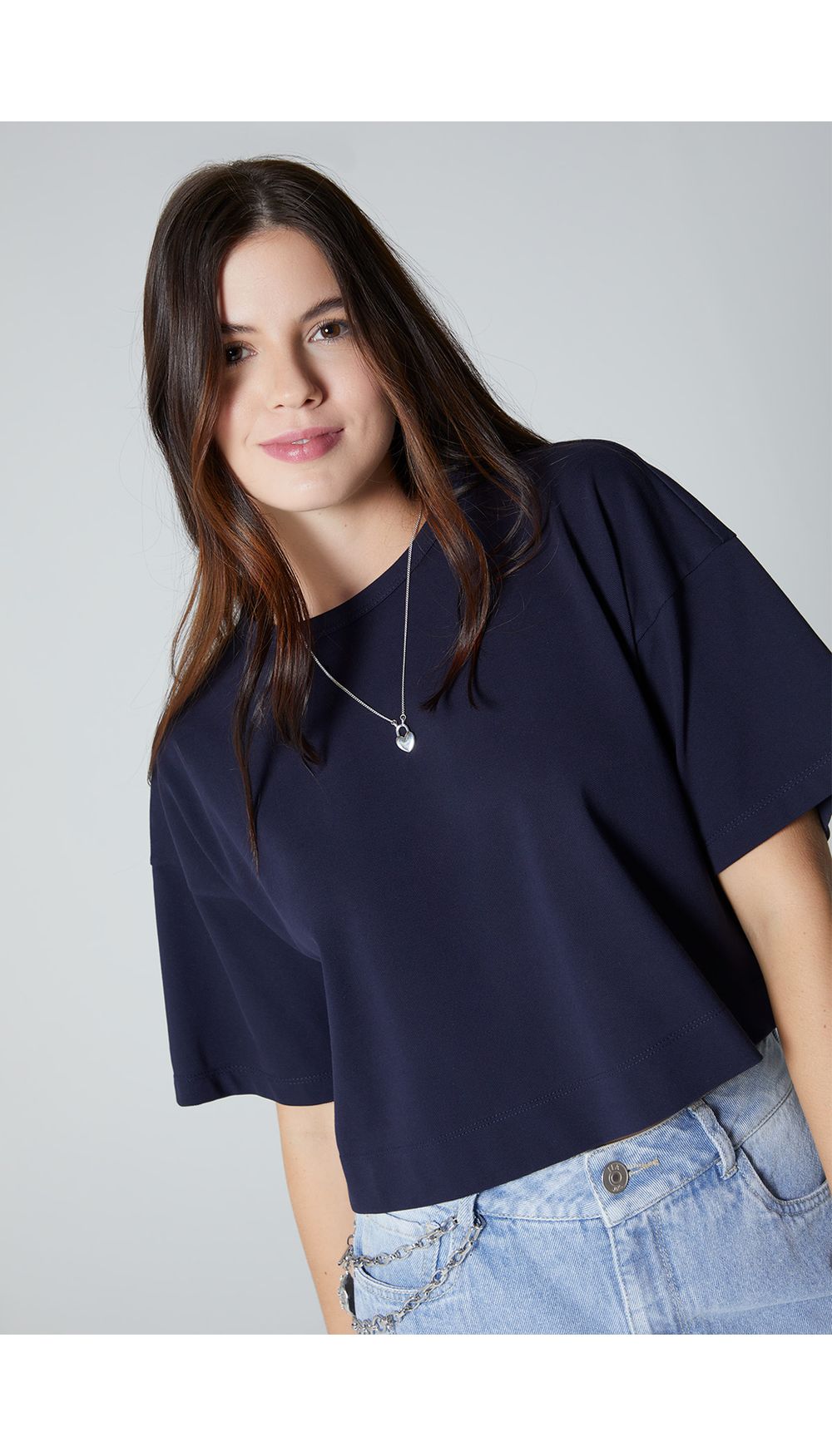 Camiseta boxy para mujer