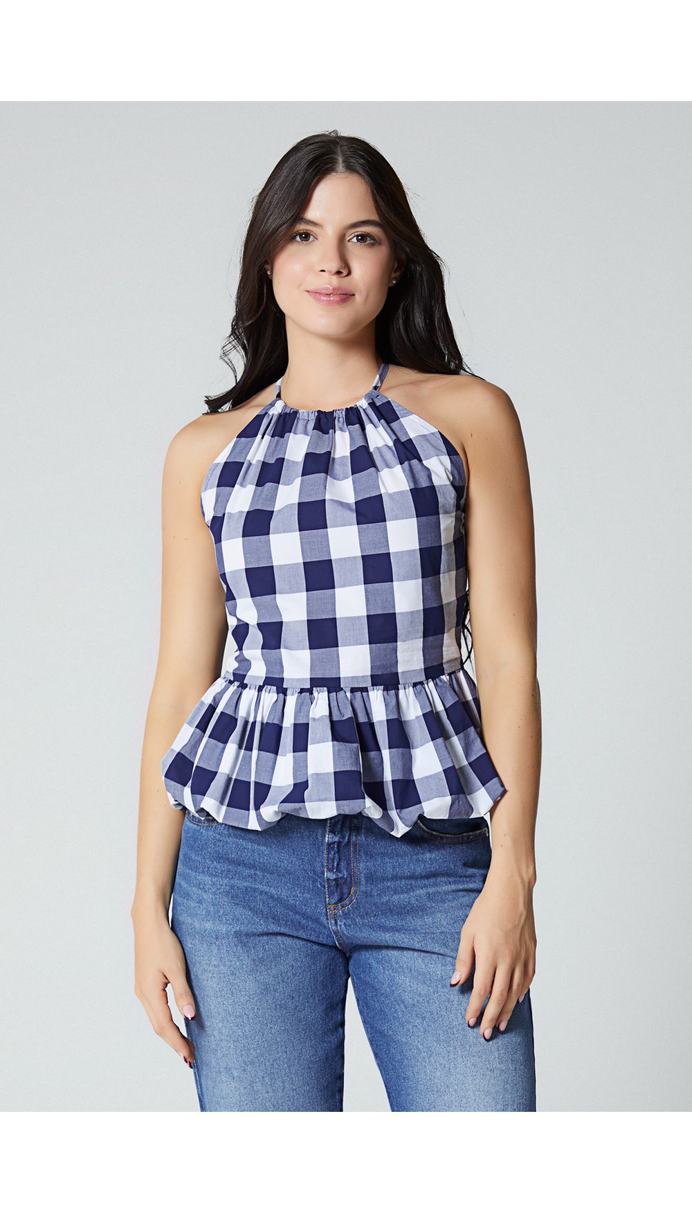 Blusa para mujer estilo halter