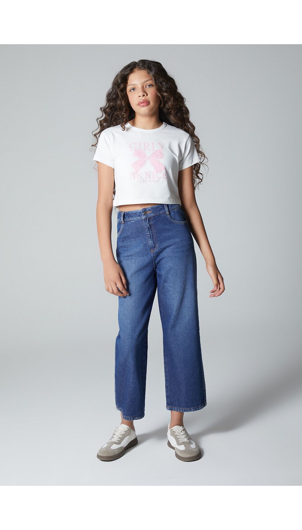 Camiseta corta para girl