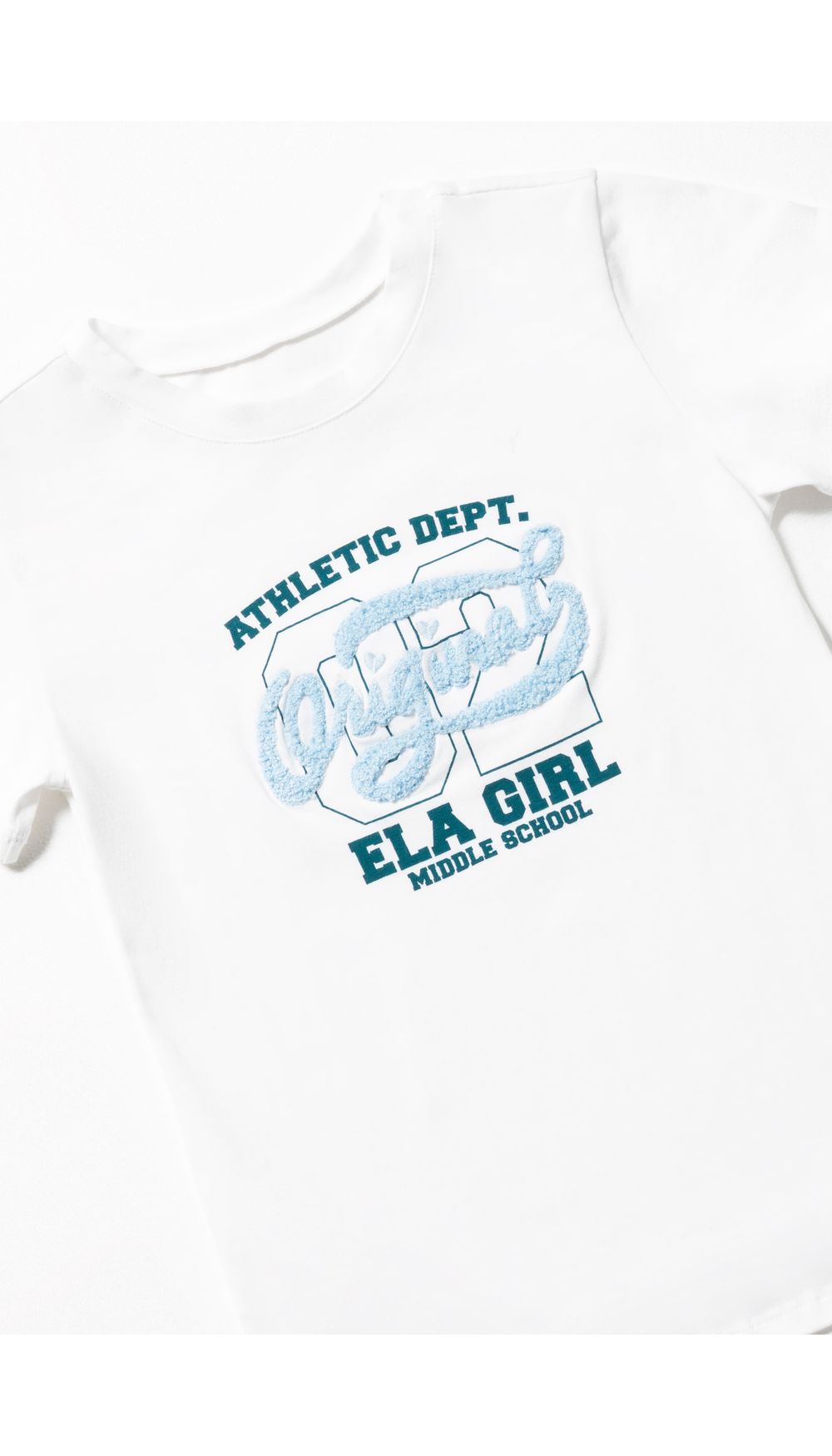 Camiseta con aplique para niña