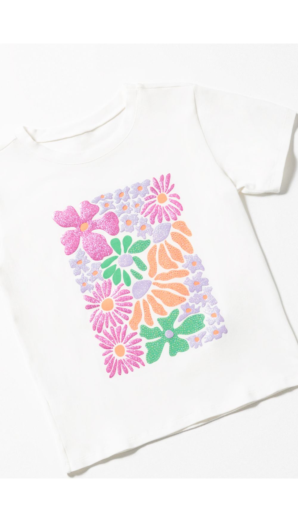 Camiseta estampada para niña