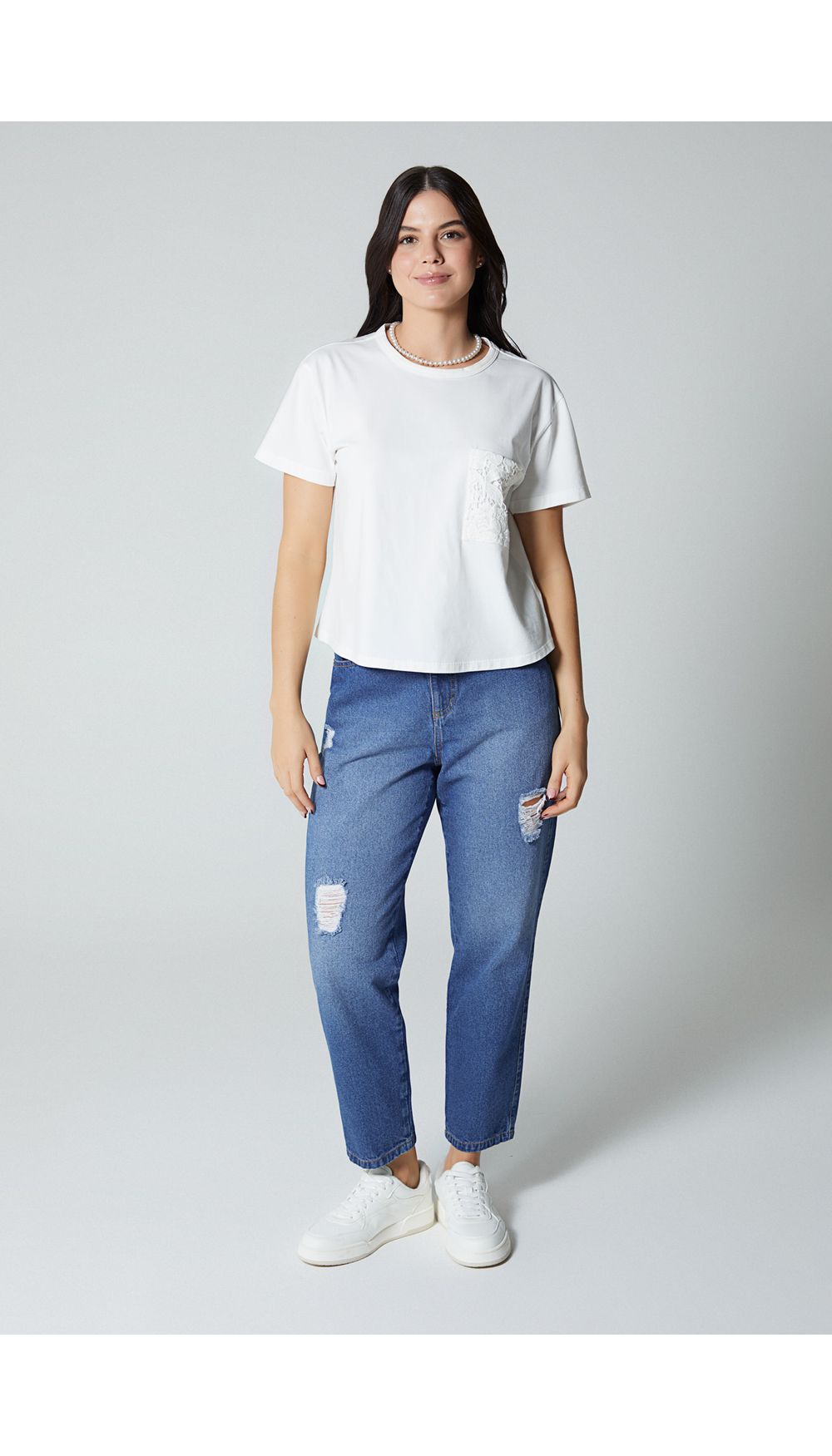 Camiseta para mujer manga corta