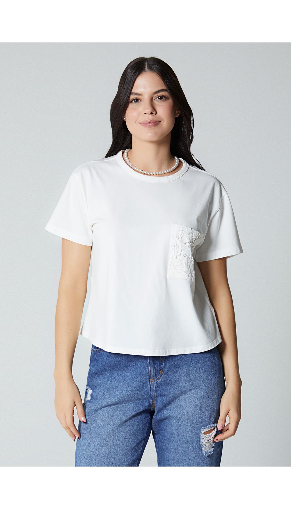 Camiseta para mujer manga corta
