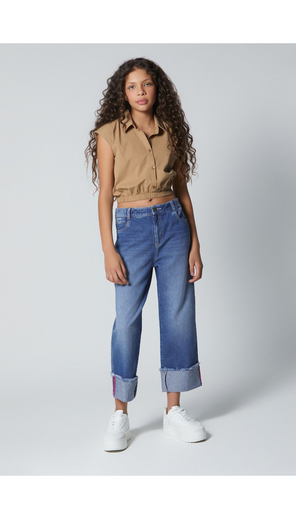 Blusa manga corta