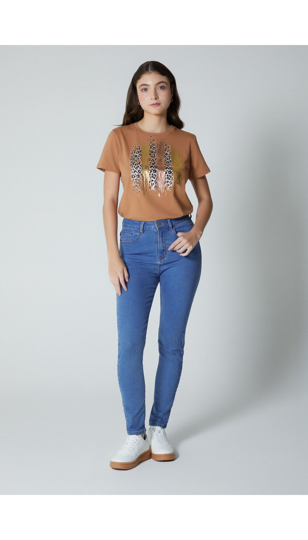 Camiseta estampada para mujer