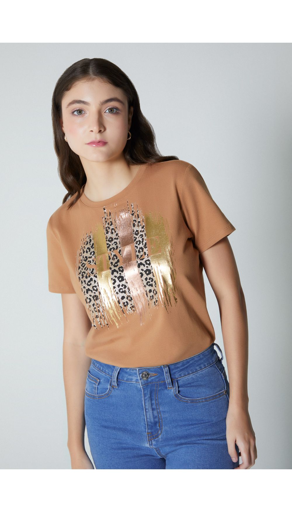 Camiseta estampada para mujer