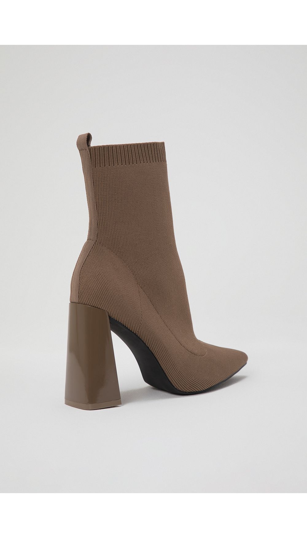 Bota media caña knit