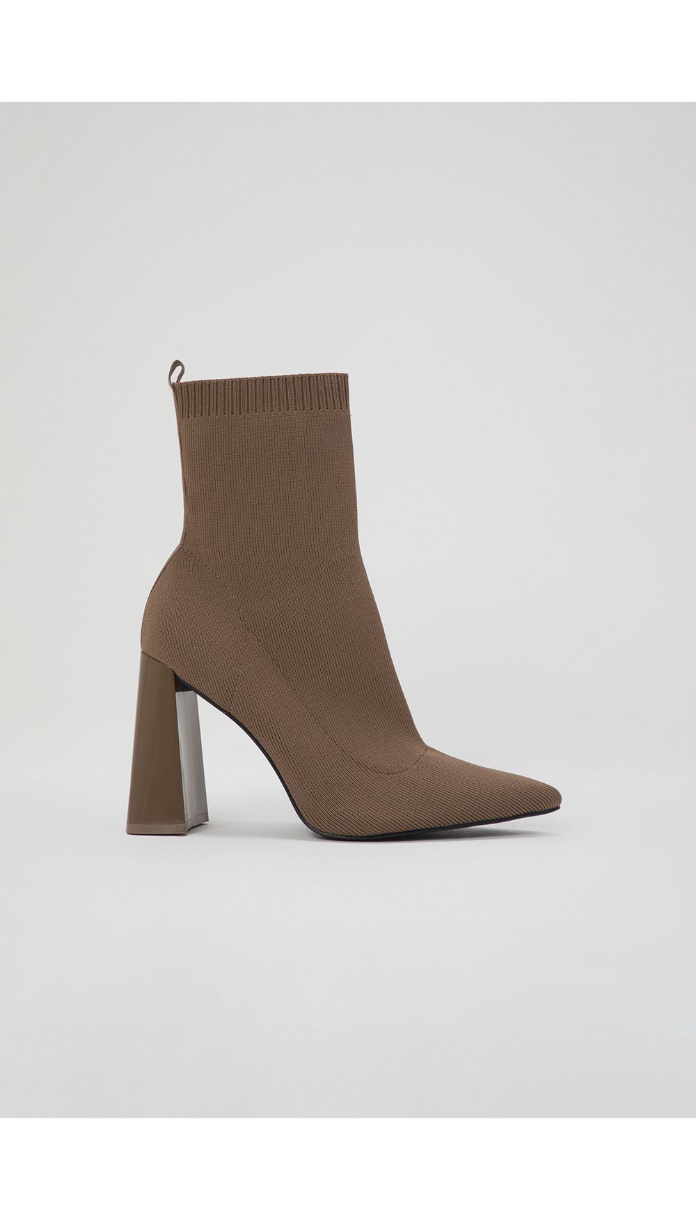 Bota media caña knit