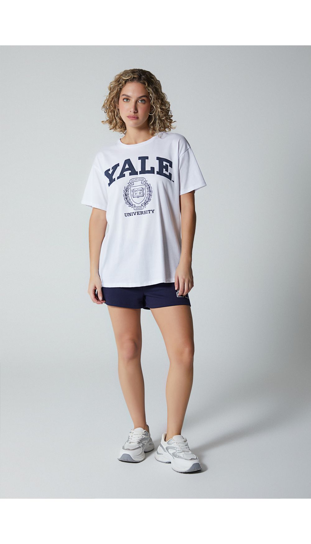 Camiseta oversize para mujer estampada
