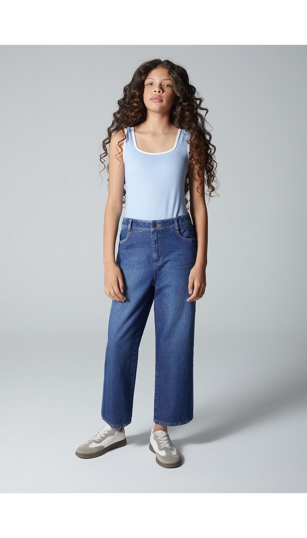Body para niña de tiras
