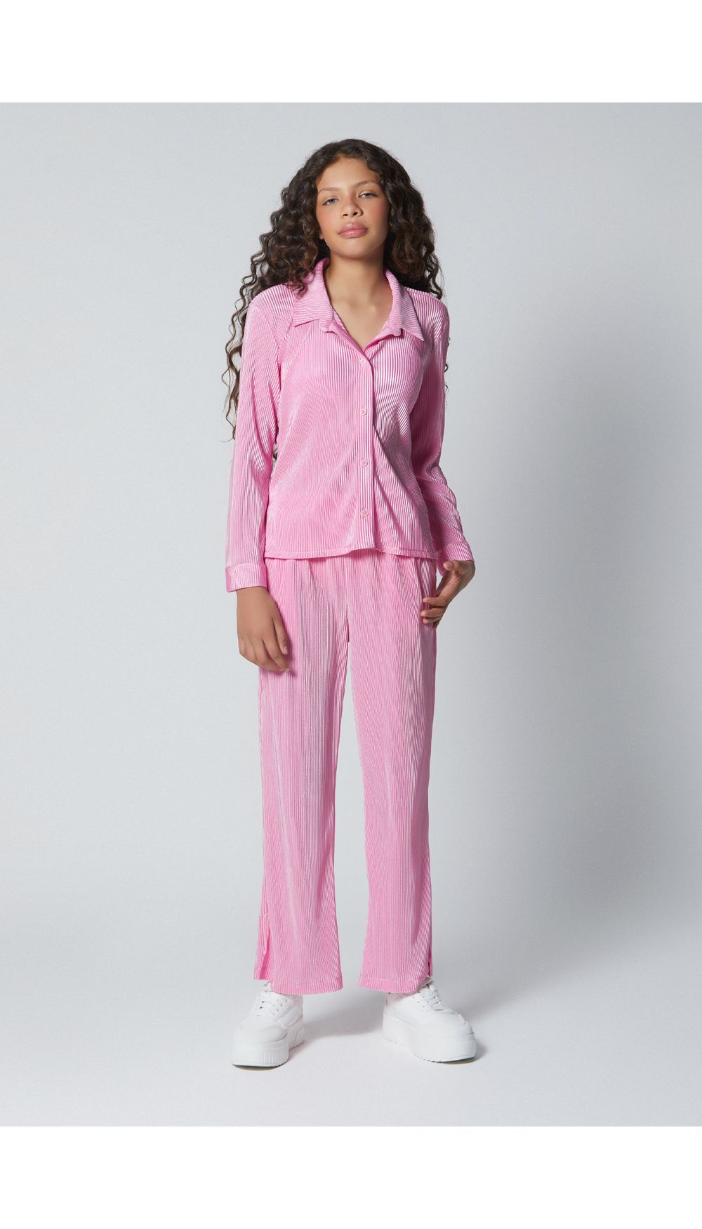 Pantalon tipo palazzo para niña