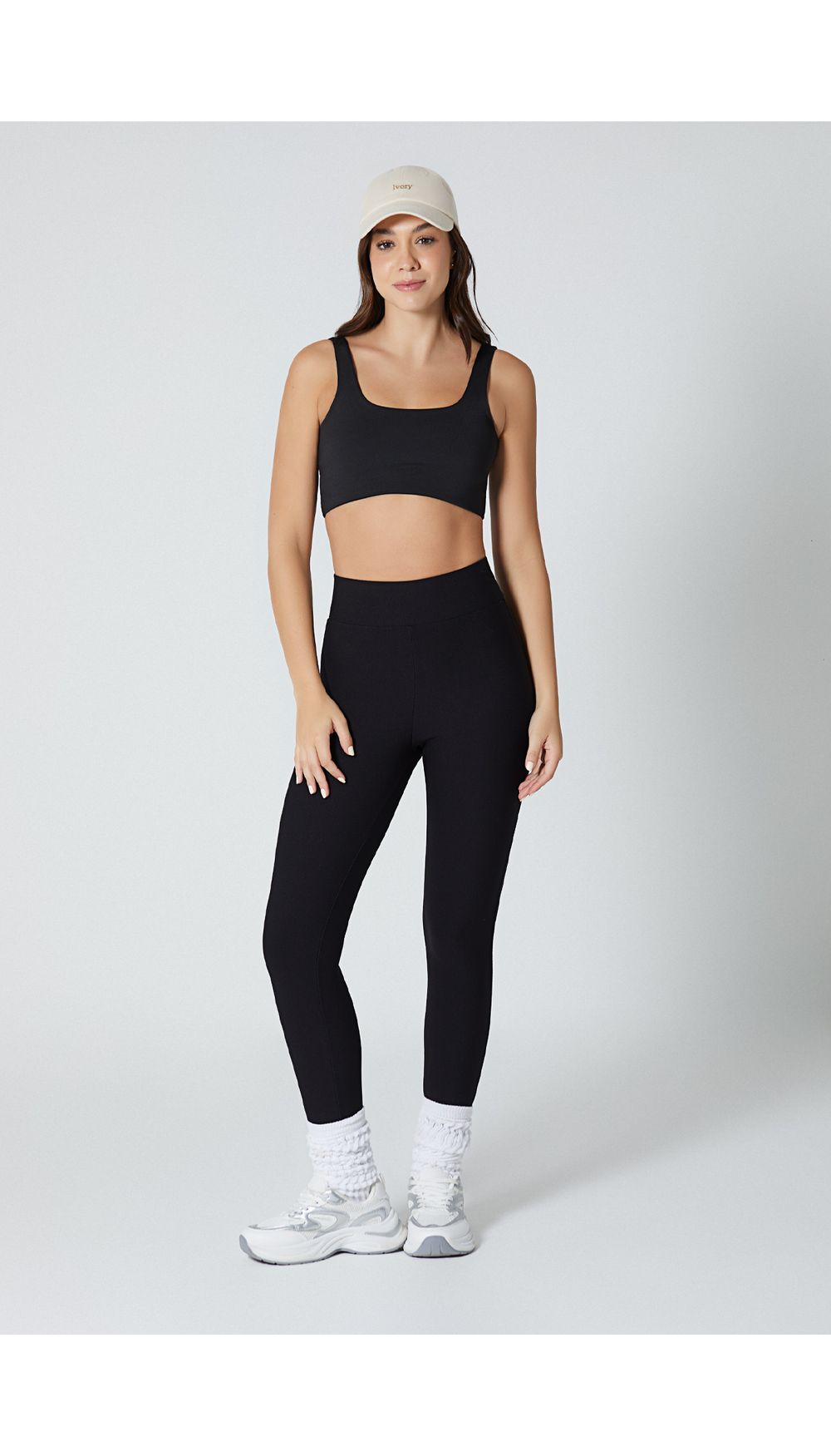 Leggings tiro alto con resorte para muje
