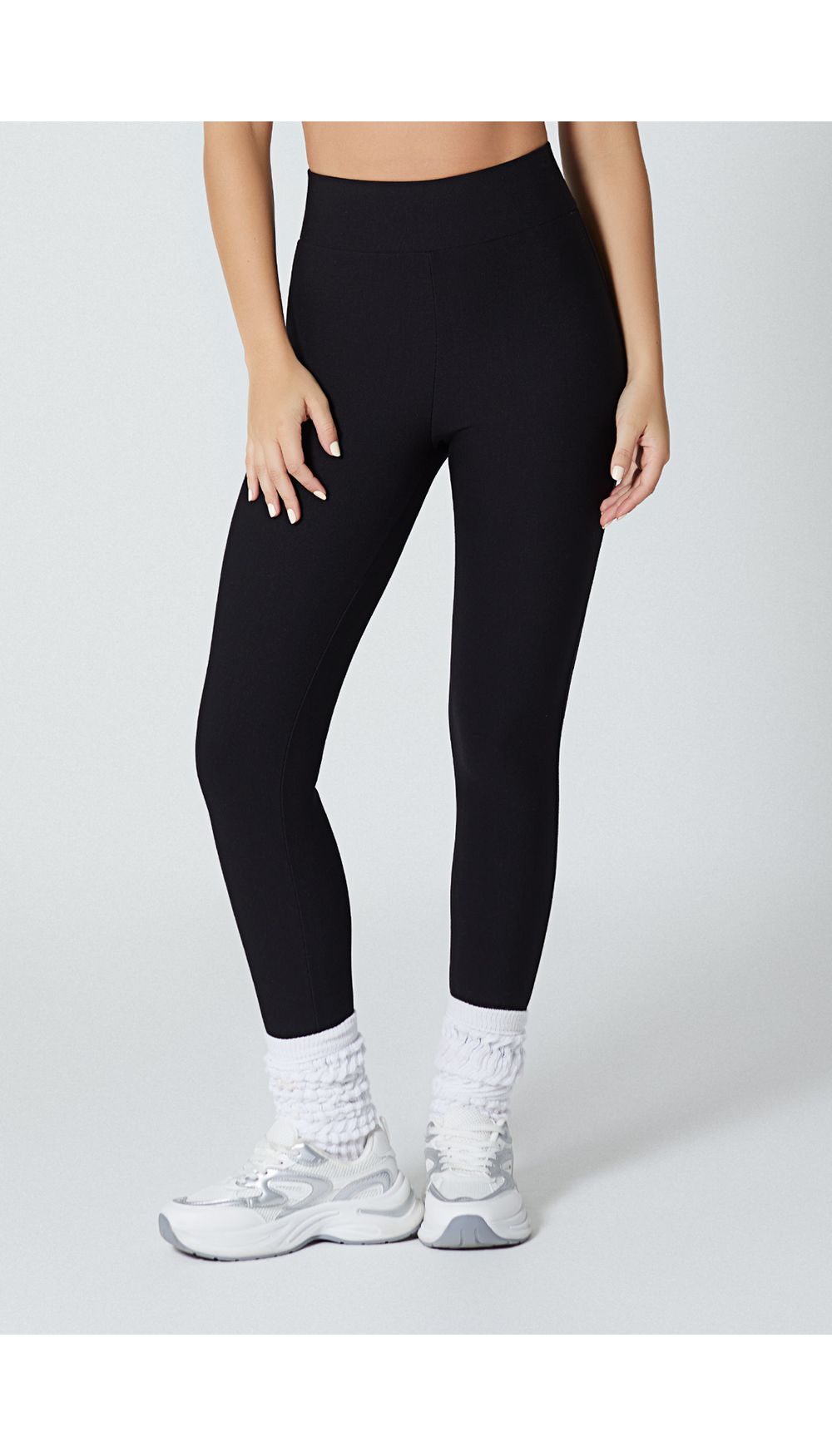 Leggings tiro alto con resorte para muje