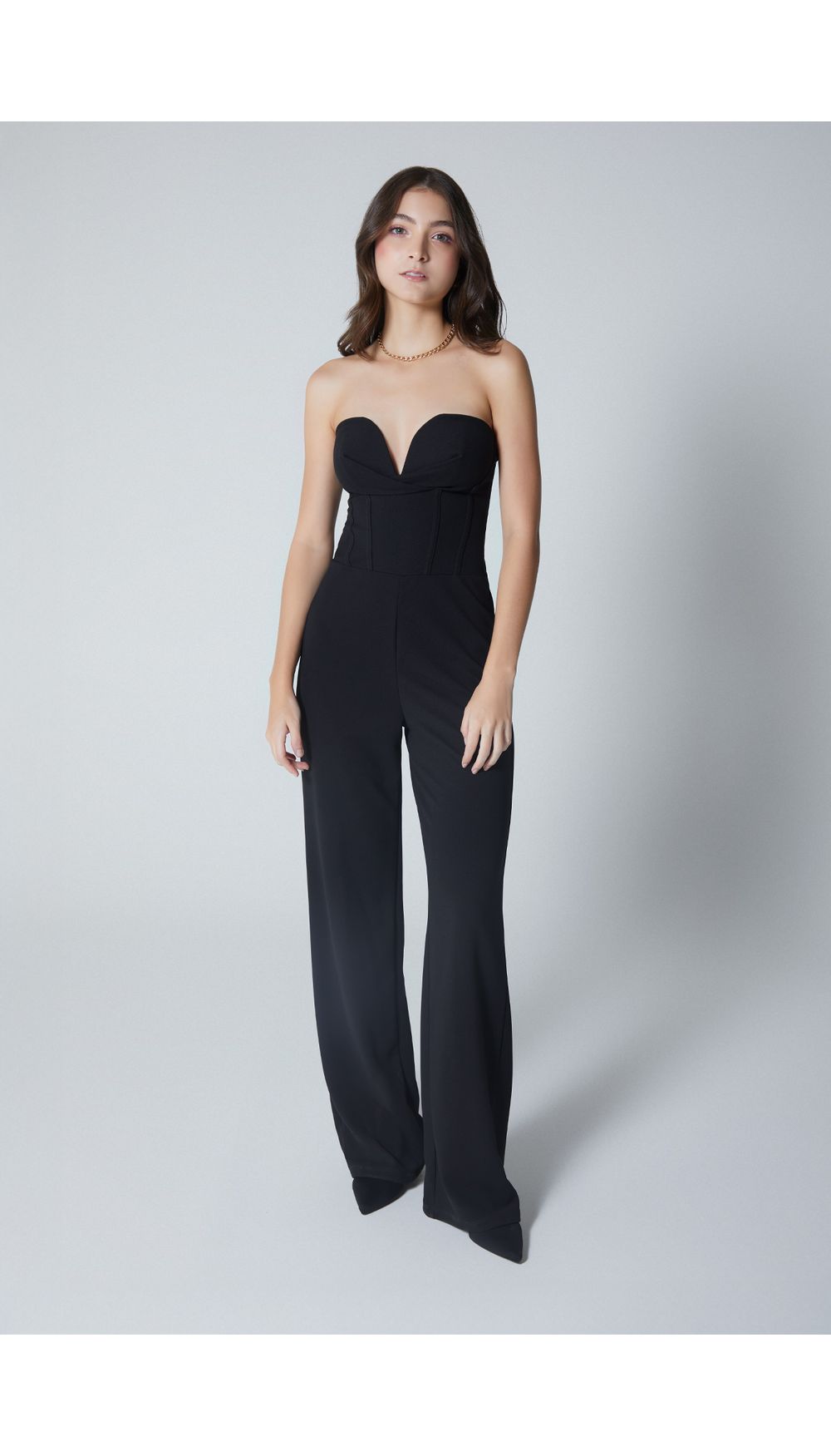 Enterizo con detalle cintura para mujer
