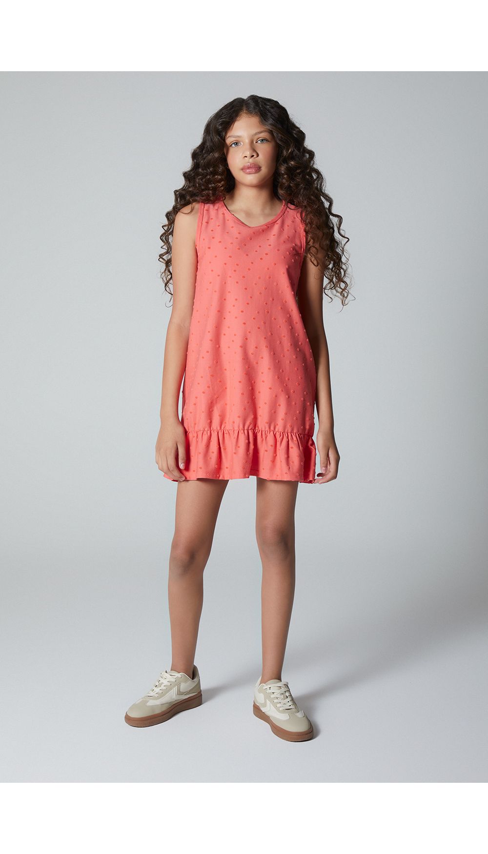 Vestido niña corto con bolero, sisa y co