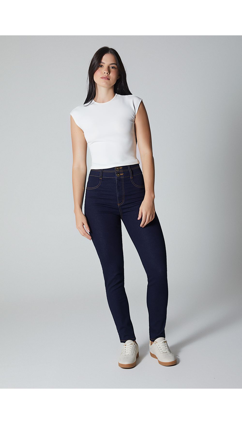 Jean para mujer tiro alto alto  ultra