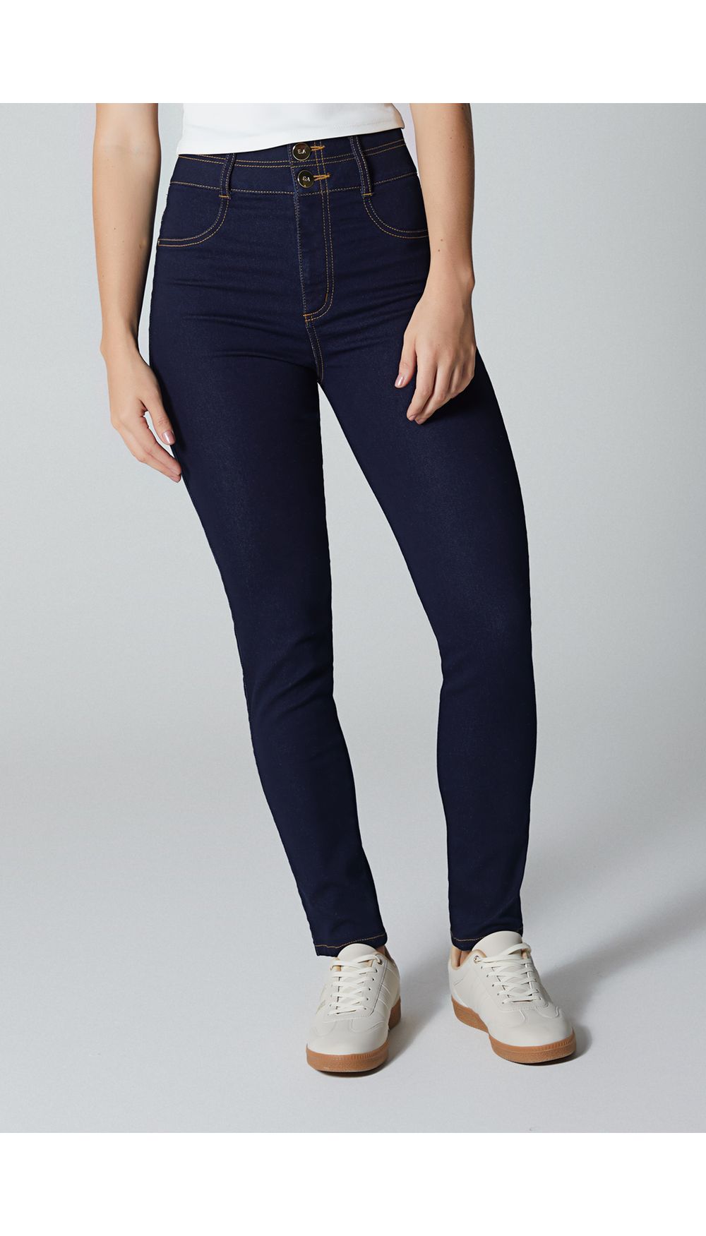 Jean para mujer tiro alto alto  ultra