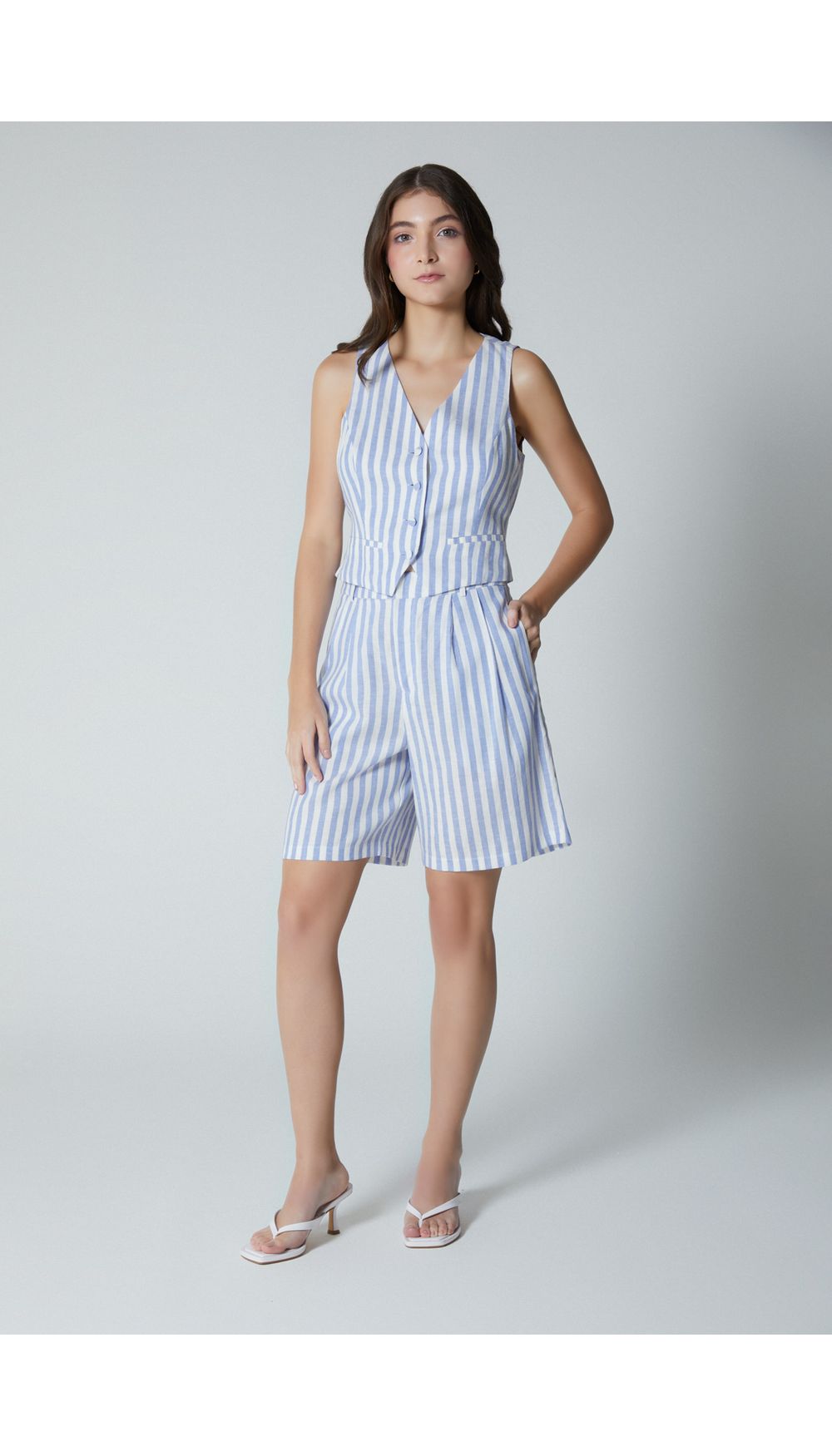 Short para mujer tiro alto