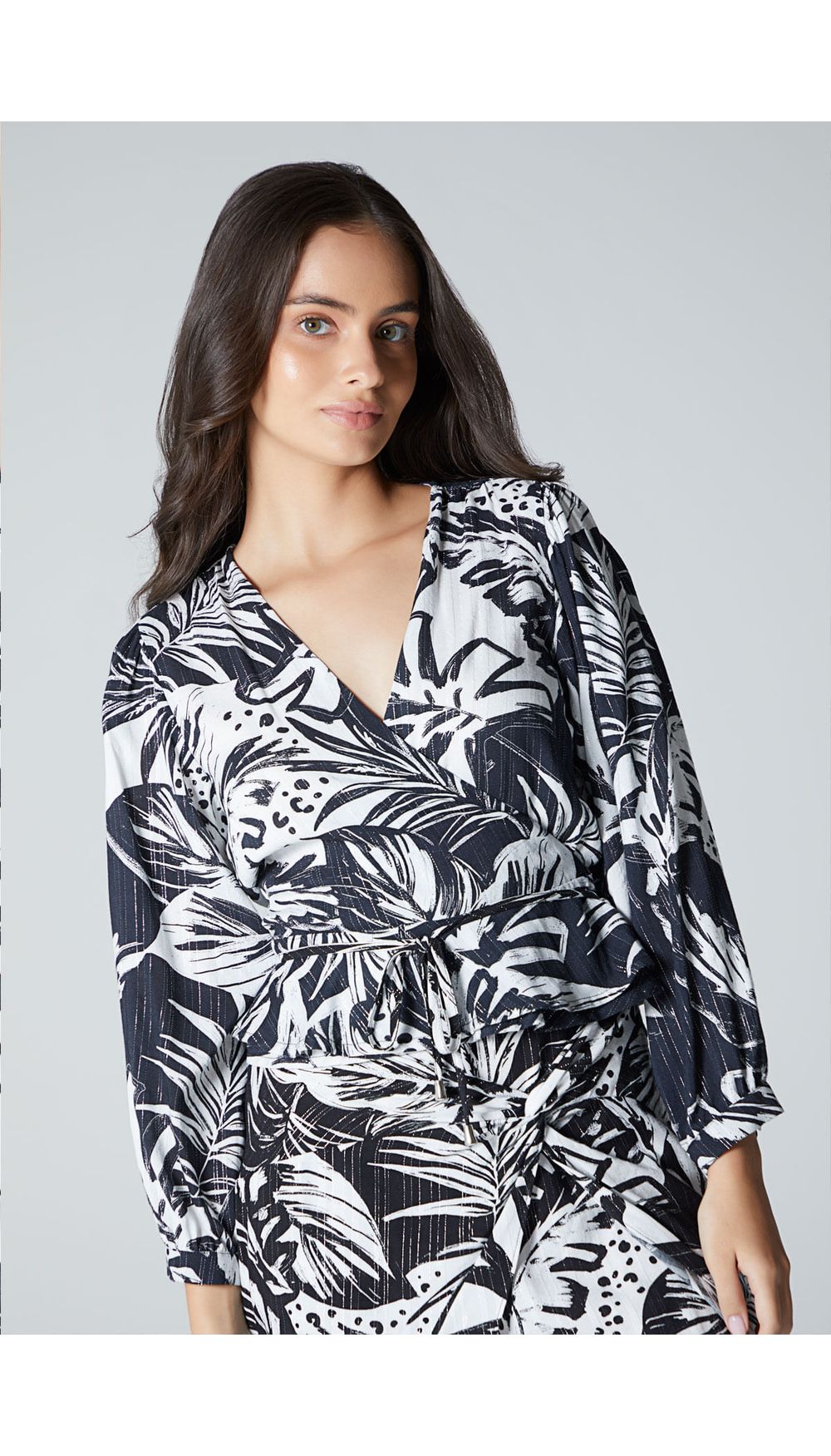 Blusa para mujer manga larga