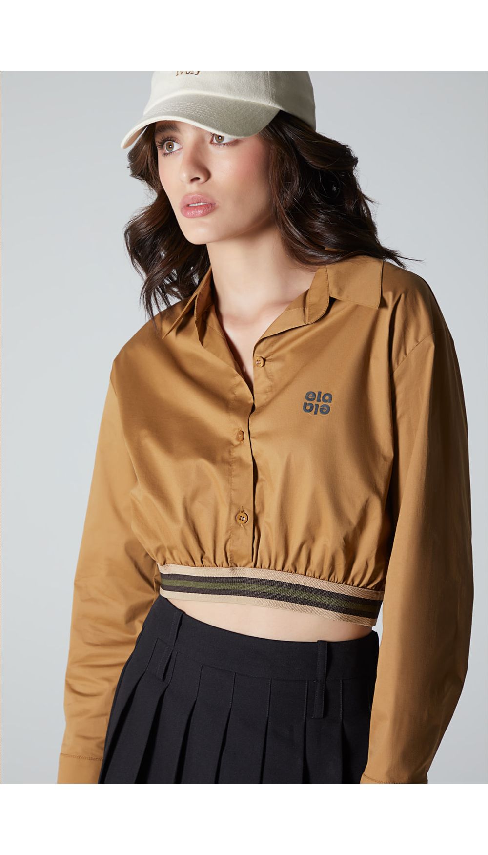 Camisa manga larga para mujer