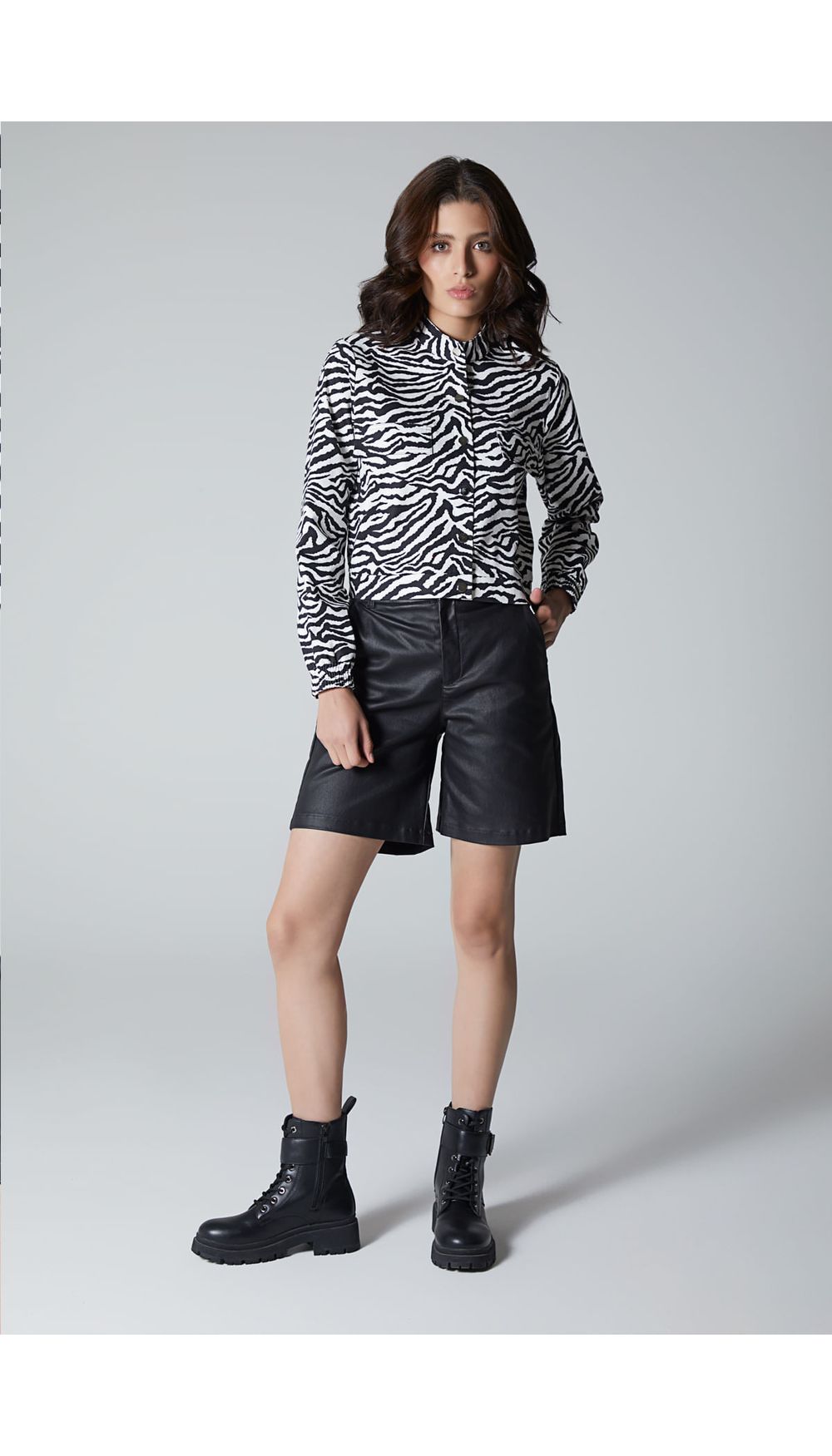 Chaqueta para mujer manga larga