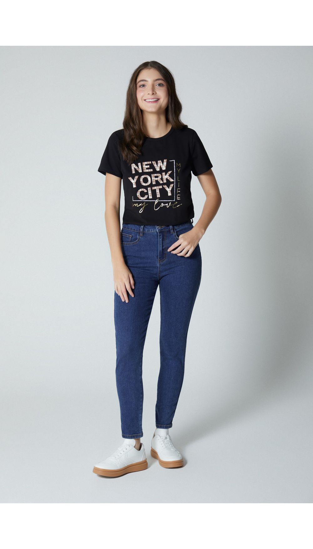 Camiseta estampada para mujer