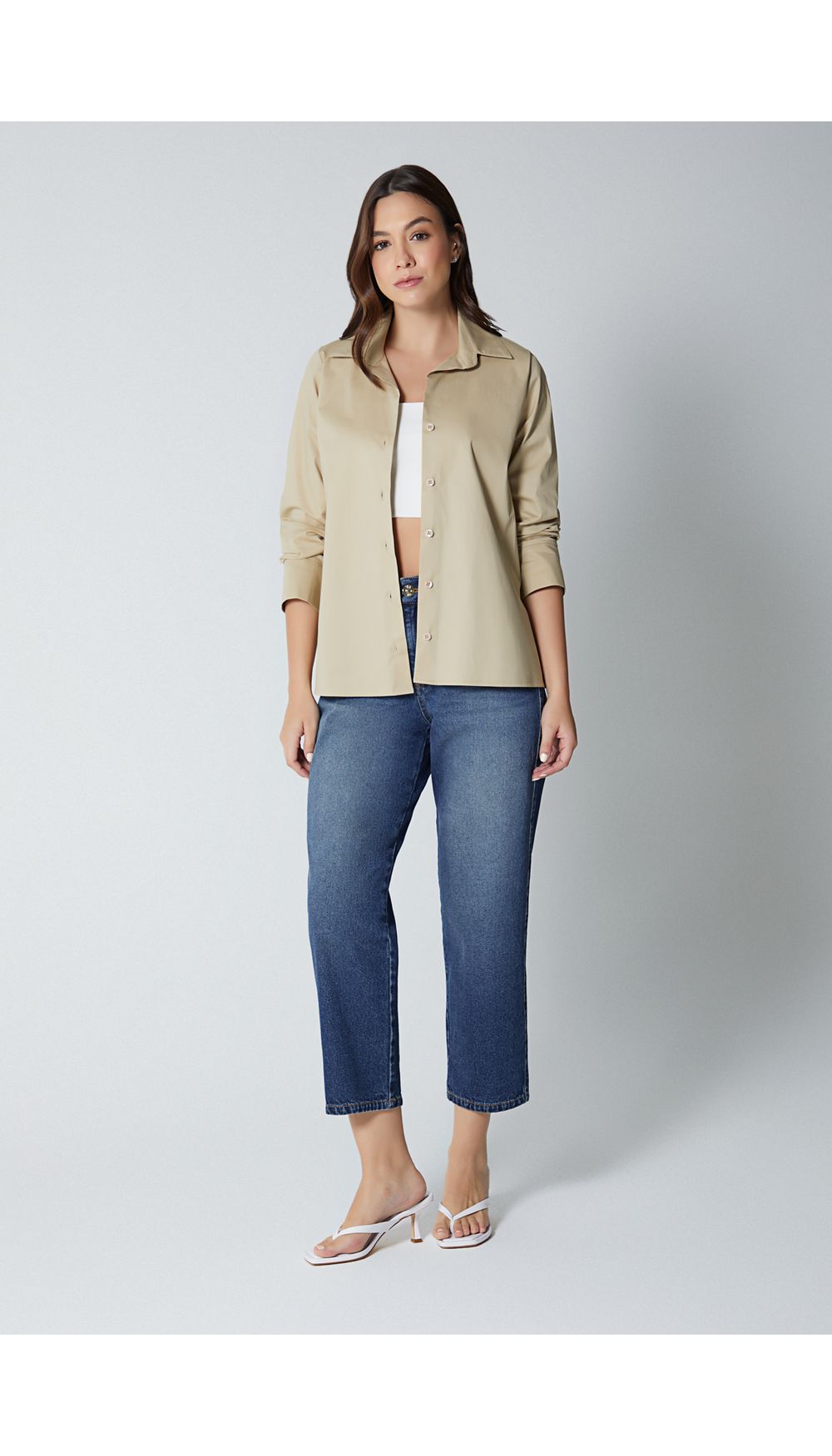 Bluson camisero para mujer