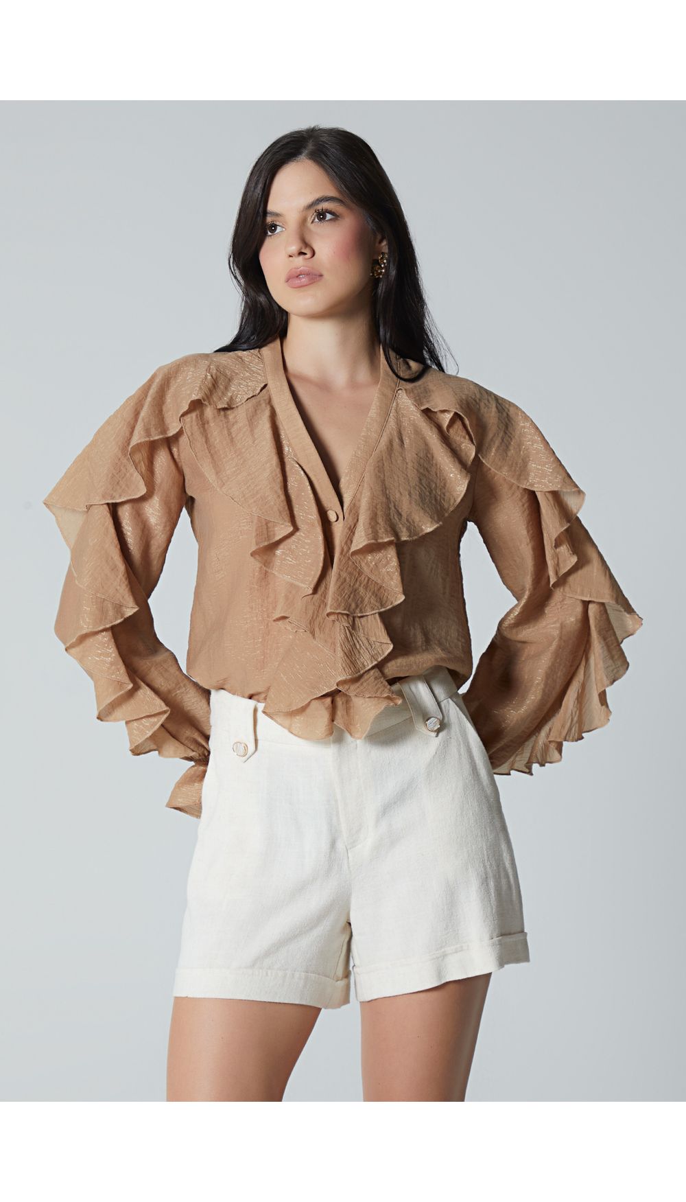 Blusa  para mujer manga larga